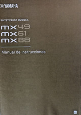 Usado, Sintetizadores originais Yamaha ESPANHOL manual do proprietário MX49/MX61/MX88 comprar usado  Enviando para Brazil