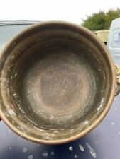 Vintage brass planter for sale  LEWES