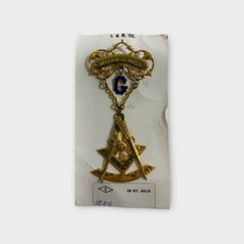 10k gold freemason for sale  Stone Park