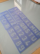 Stencils templates kit for sale  NORTH SHIELDS
