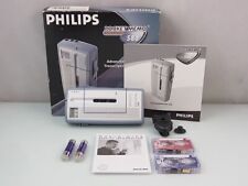 Philips Pocket Memo Executive 588 Diktiergerät LFH0588 Minikassette Blau Silber, usado comprar usado  Enviando para Brazil