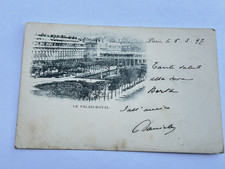 Vecchia cartolina paris usato  Trieste