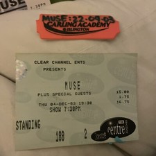 Muse brighton centre for sale  LONDON
