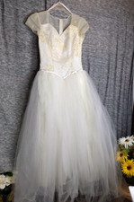 Vtg wedding dress for sale  Rocky Mount