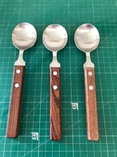 Vintage soup spoons for sale  WHITLAND