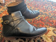 Bottines cuir noir d'occasion  Choisy-le-Roi