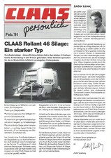 Claas persönlich rollant gebraucht kaufen  Burg