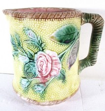 19th majolica pitcher for sale  Milwaukee