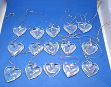 Small glass hearts for sale  Binghamton