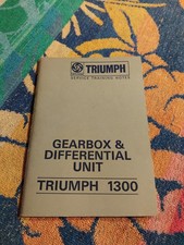 Triumph 1300 service for sale  BEDFORD