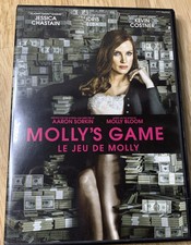 Molly's Game (DVD) Idris Elba Kevin Costner Jessica Chastain comprar usado  Enviando para Brazil