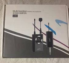 Fone de ouvido de microfone sem fio, sistema de alto-falante de microfone principal, UHF Professional  comprar usado  Enviando para Brazil