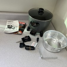 Presto 06003 Options Multi-Fogão/Vaporizador Elétrico - Fritadeira - Caixa Aberta comprar usado  Enviando para Brazil