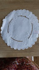 Vintage white linen for sale  NEWARK