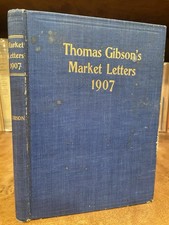 Thomas Gibson Market Letters 1907 1st Ed Panic Wall Street Financial History comprar usado  Enviando para Brazil