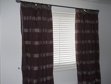 Pair lined curtains for sale  YATELEY