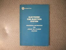 Usado, Jaguar XJ6 4.2L Jetronic sistema eletrônico de injeção de combustível manual de serviço de reparo comprar usado  Enviando para Brazil