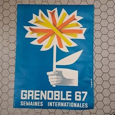 Affiche ancienne jeux d'occasion  France