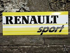 Plaque émaillée renault d'occasion  Le Mesnil-Saint-Denis