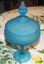 vintage blue candy dish for sale vintage blue candy dish for sale Beaver Falls