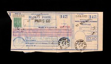 Mandat poste obl d'occasion  Paris-