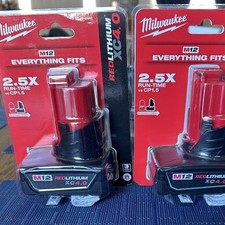 2x12v 4.0ah batteries for sale  USA