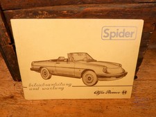 alfa spider betriebsanleitung gebraucht kaufen alfa spider betriebsanleitung gebraucht kaufen Rhauderfehn