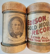 Edison records gold for sale  Holton