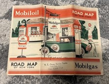 Usado, 1930 NOVA YORK ROTEIRO VÁCUO ÓLEO MOBILGAS MOBILOIL comprar usado  Enviando para Brazil