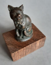 Bronce statuette katze gebraucht kaufen  Hagen