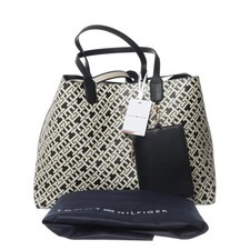 Tommy Hilfiger, Torebka, Damska, Beżowa/Czarna, Inne, 49, 13, 31 cm #vQG na sprzedaż  PL