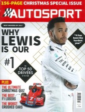 UK Autosport Magazine Lewis Hamilton, Top 50 Drivers, Christmas Special 14.12.17 segunda mano  Embacar hacia Mexico