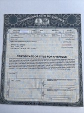 1975 Ford 4 portas estação vagão certificado documento histórico Virgínia comprar usado  Enviando para Brazil