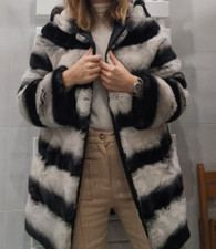Manteau fourrure chinchilla d'occasion  Nancy-