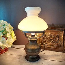 Lampe vintage étain d'occasion  Villeurbanne