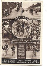 Cpa cyclisme publicité d'occasion  L'Arbresle