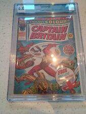 Captain britain cgc for sale  WALTHAM CROSS