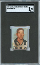 1959 OLIVEIRA & BENASSI BALAS COLEÇÃO #62 GARRINCHA, BRASIL, SGC 1 comprar usado  Enviando para Brazil