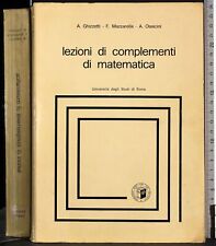 Lezioni complementi matematica usato  Ariccia