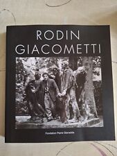 Livre rodin giacometti d'occasion  La Rochette