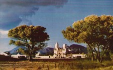 Cartão postal AZ perto de Tucson Arizona San Xavier del Bac cromado vintage PC J305 comprar usado  Enviando para Brazil