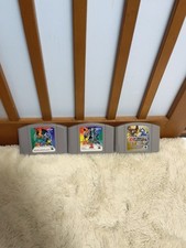 Pokemon Stadium 1 2 Prata Dourada N64 Japão NTSC-J Apenas Cartucho Testado Limpo comprar usado  Enviando para Brazil