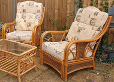 Vintage cane conservatory for sale  BIRMINGHAM