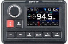 Receptor de mídia digital NavAtlas NA30C Powersports | Tela de 3" | IPX6 | AM/FM/WB comprar usado  Enviando para Brazil