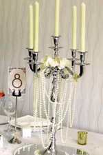 60cm silver candelabra for sale  ROCHESTER