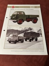 Eicher schnelltransporter farm gebraucht kaufen  Rotenburg