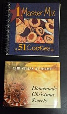 Homemade Christmas Sweets & 51 Cookies 1 Master Mix Cookbooks comprar usado  Enviando para Brazil