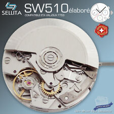 MOVEMENT SELLITA SW510, CRONÓGRAFO AUTOMÁTICO TRICOMPAX - compatível com ETA 7753 comprar usado  Enviando para Brazil