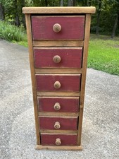 Primitive wooden cabinet for sale  Sheldon