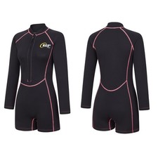 Roupa de banho feminina de neoprene 2,5 mm peça única proteção contra erupções cutâneas para mergulho comprar usado Roupa de banho feminina de neoprene 2,5 mm peça única proteção contra erupções cutâneas para mergulho comprar usado  Enviando para Brazil